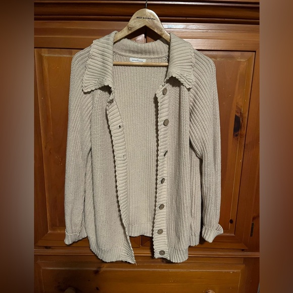 Neuflora Sweaters - Women's Neuflora Westlock Cream Cardigan Sweater XS